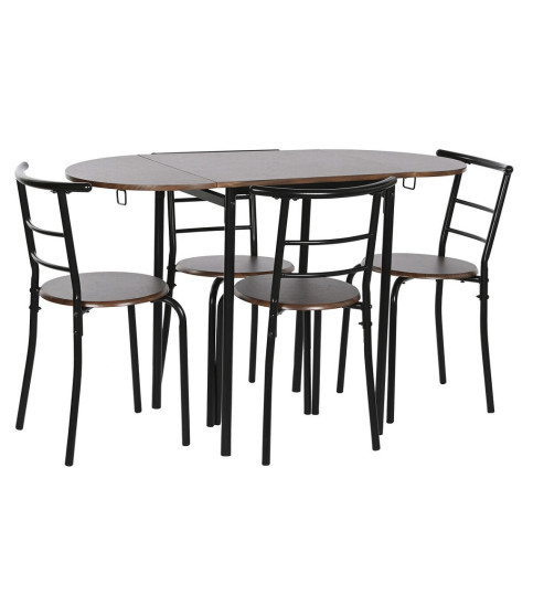 MESA Y 4 SILLAS DUCK 121 × 55 × 78 CM MESA Y 4 SILLAS DUCK 121 × 55 × 78 CM