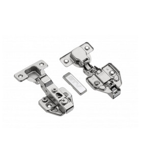 Bisagra hidráulica hc08 con ajuste guía y brazo con tornillos euro