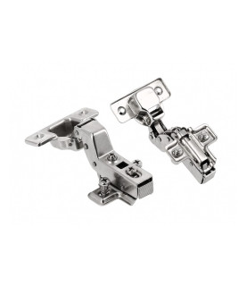 Bisagra Hidráulica Empotrada GTV Ø35 PRESTIGE, H=0, Clip-On, 3D, sin tornillos euro