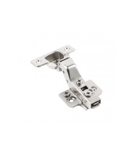 Bisagra semi-superpuesta SILENTO PRO, sin muelle, H=0, ajustable 3D, clip-on, sin tornillo Euro