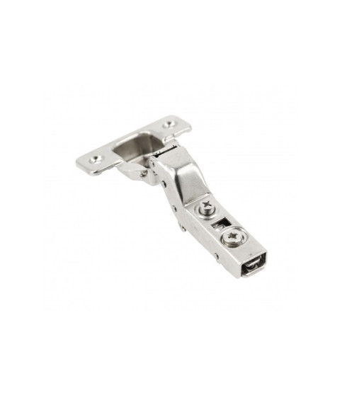 Bisagra interior SILENTO PRO, sin muelle, H=0, ajustable 3D, clip-on, sin tornillo Euro