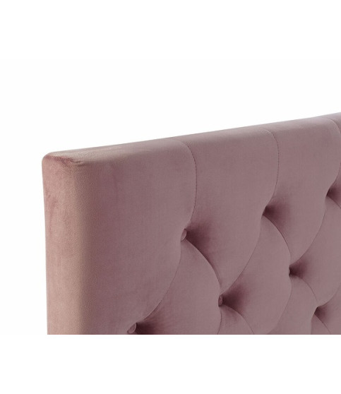 CAMA DKD HOME DECOR DE MADERA ROSA 180 × 200 CM