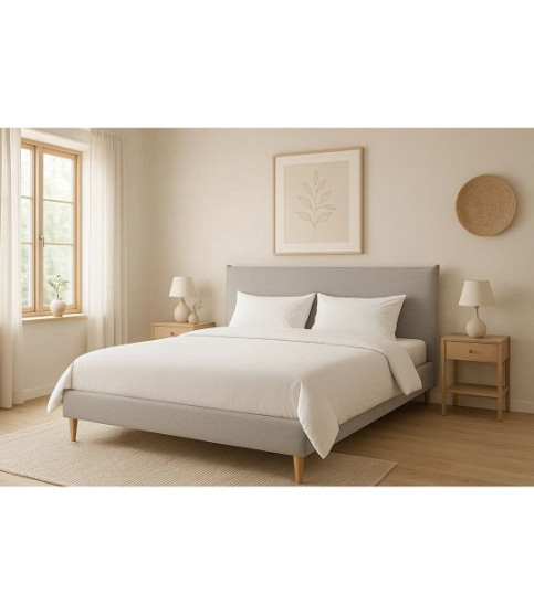 CAMA HOME ESPRIT GRIS CLARO 177 × 219 × 108 CM