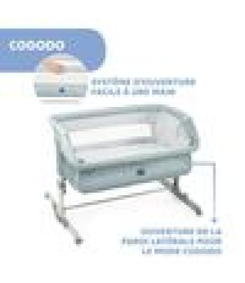 CUNA PARA BEBÉ CHICCO NEXT2ME DREAM — TURQUESA