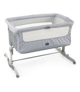 CUNA PARA BEBÉ CHICCO NEXT2ME DREAM — GRIS PLATEADO