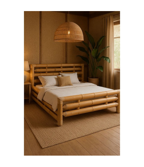 CAMA HOME ESPRIT TROPICAL 160 × 200 CM
