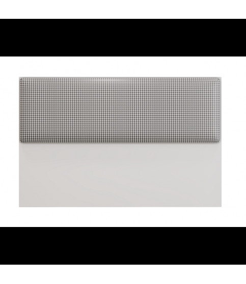 CABECERO DE CAMA UNI 160 MDF MIEL TEJIDO PANAMA