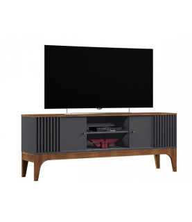 Mueble TV FLORENCIA grafito y matte 160 cm