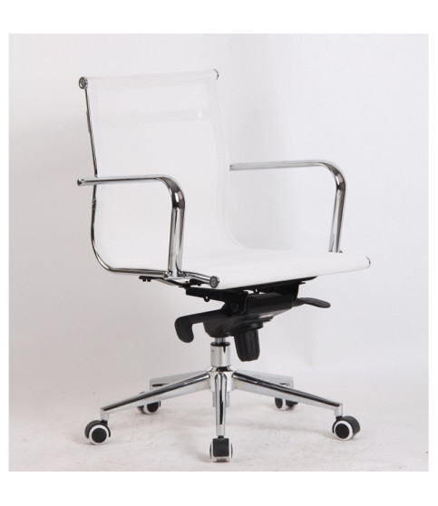 Sillón de oficina MAX NEW, giratorio, malla blanca Sillón de oficina MAX NEW, giratorio, malla blanca