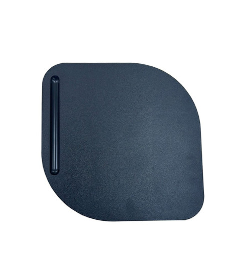 Silla NIZA NEW AM, brazo pala a derecha, chasis negro, tejido negro