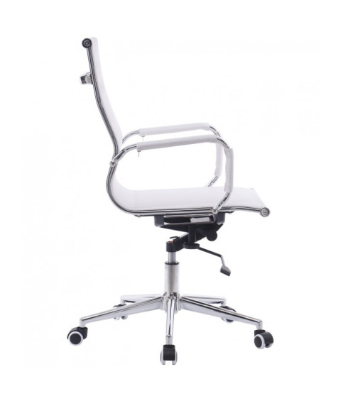 Sillón de oficina IGOR blanco de malla