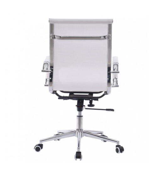 Sillón de oficina IGOR blanco de malla