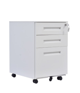 Cajonera metálica OLIMPO, ruedas, 3 cajones, gris ral 7035.