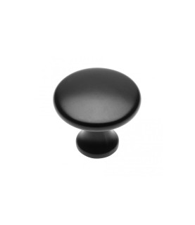 Pomo zamak UDINE negro mate