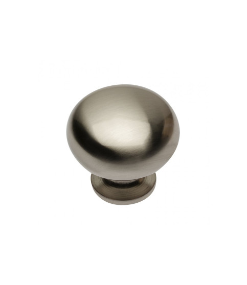 Pomo de acero BERGAMO acero inoxidable – acero cepillado