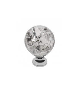 Pomo Crystal Palace C 30  mm (CROMO + CRISTAL)