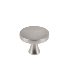 Pomo ZnAl DUNE inox – acero cepillado