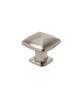 Pomo ZnAl POINT inox – acero cepillado