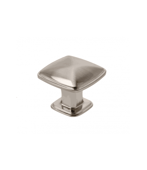 Pomo ZnAl POINT inox – acero cepillado