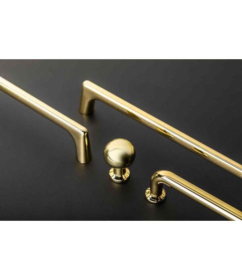 Pomo zamak NORD dorado brillante