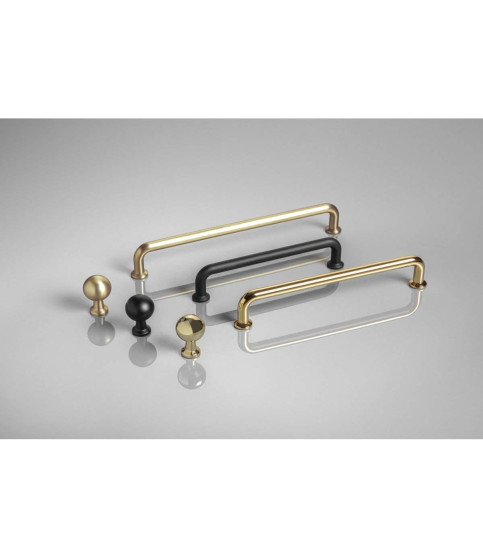 Pomo zamak NORD dorado brillante