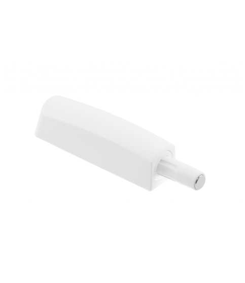 Amortiguador corto con adaptador de goma, blanco Amortiguador corto con adaptador de goma, blanco