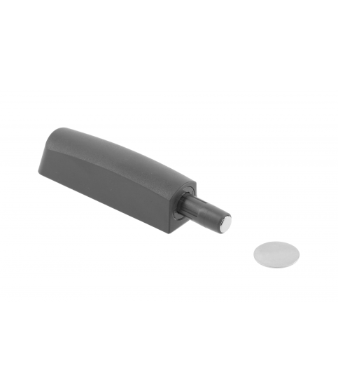 Amortiguador corto con adaptador imantado, gris
