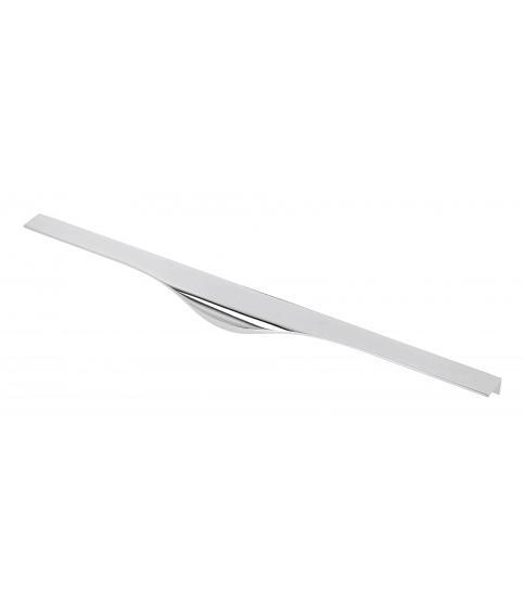 Soporte de aluminio PICADO C=256/296/18mm cromado
