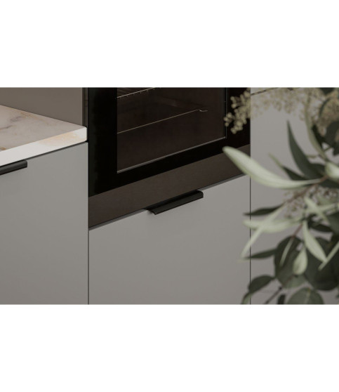 Tirantes de aluminio HEXA (negro mate) 160 mm/190 mm