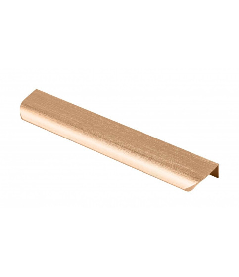 Tirador de aluminio HEXA C=192 mm oro cepillado