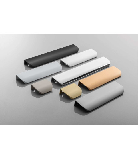 Tirador de aluminio HEXA (cromo) 160 mm/190 mm