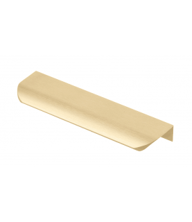 Aluminium handle HEXA C=96 mm light brushed gold