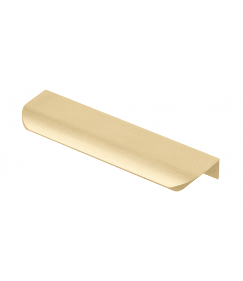 Aluminium handle HEXA C=96 mm light brushed gold
