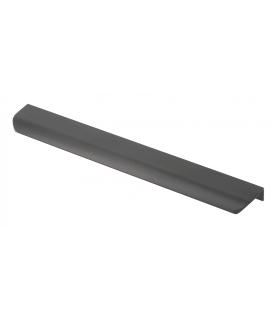 Tirador de aluminio HEXA (negro mate) 256 mm/290 mm