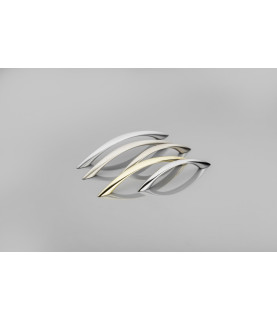 Tirador de mueble wp01-128 (aluminio / cromado mate)
