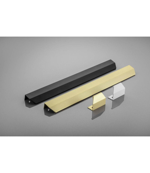 Tirador GTV TREX CROSS C=32 mm L=50 mm Al blanco mat
