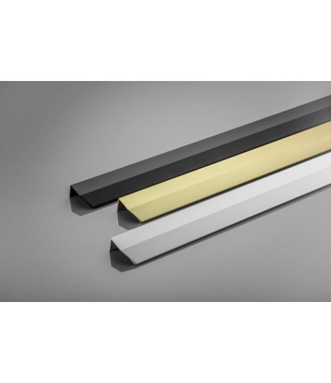 Tirador GTV TREX CROSS C=3×352 mm L=1200 mm Al, blanco mate