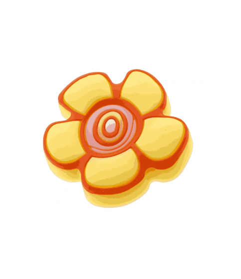 TIRADOR INFANTIL DE GOMA FLOR TIRADOR INFANTIL DE GOMA FLOR