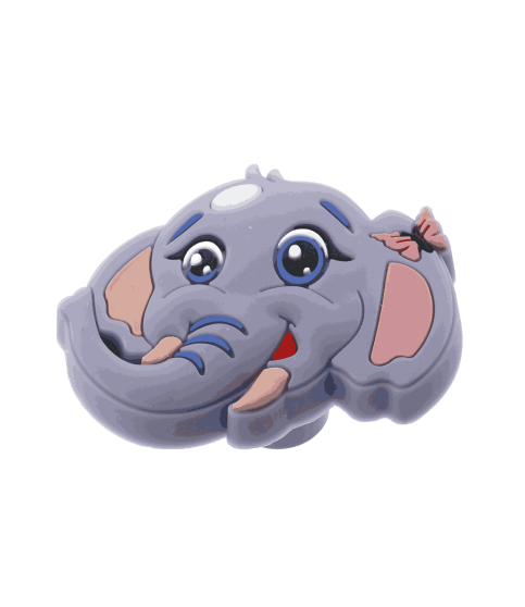 TIRADOR INFANTIL DE GOMA ELEFANTITO