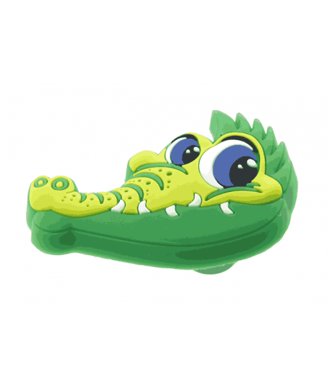 CHILDREN'S RUBBER HANDLE CROCODILE
