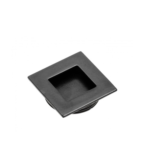 Tirador de mueble integrado rectangular cromado