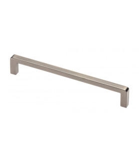 Tirador BAGIO zamak, 160  mm, titanio cepillado