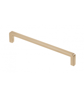Tirador ZnAl BAGIO C=160 mm champán
