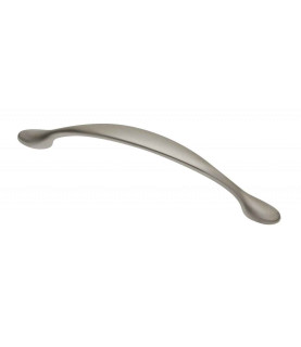 Tirador zamak CAMAIO C=128 mm acero inoxidable