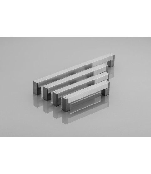 Tirador de mueble 334 L=128  mm acero inoxidable