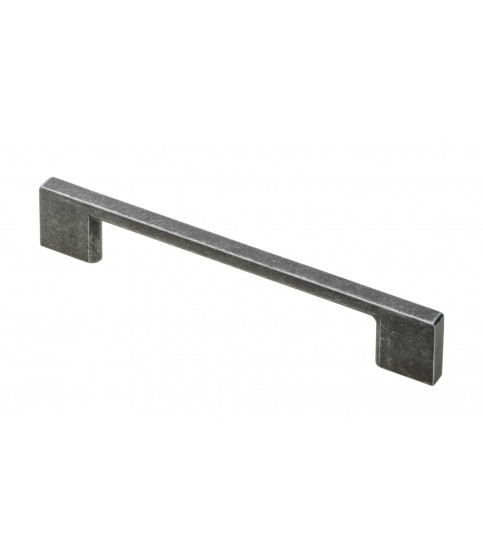 Tirador zink+alu 819 C-96 mm plata envejecida