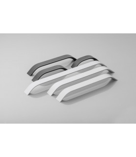 TIRADOR DE ASA 337 C=128 MM L=146 MM ALUMINIO