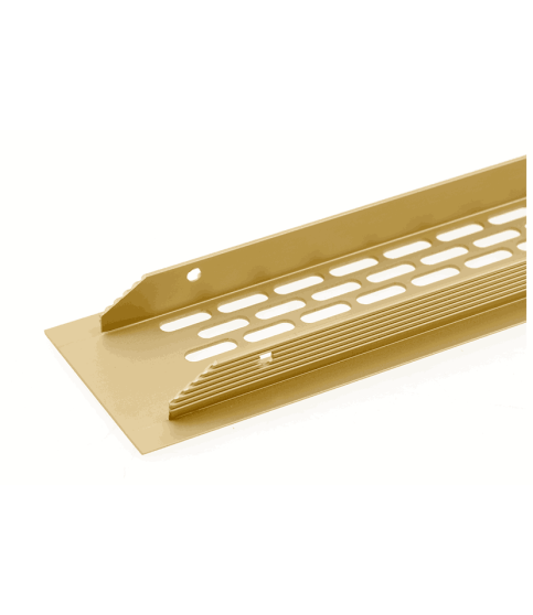 Rallado W60 corto, redonodo, 60 x 245, oro