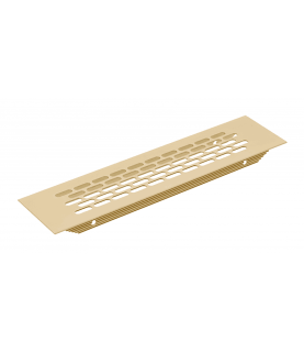 Rallado W60 corto, redonodo, 60 x 245, oro