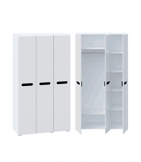 ARMARIO 3 PUERTAS (120) BIANCO